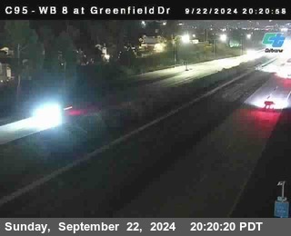 WB 8 at Greenfield Street