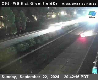 WB 8 at Greenfield Street