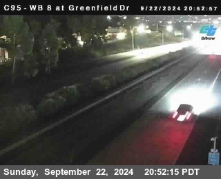 WB 8 at Greenfield Street