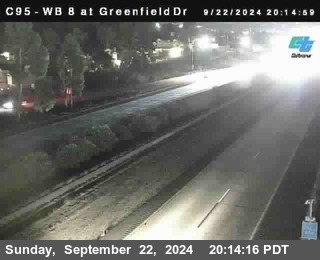 WB 8 at Greenfield Street