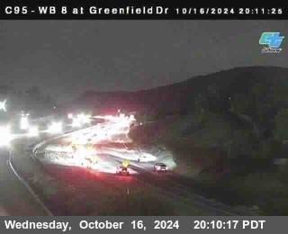 WB 8 at Greenfield Street