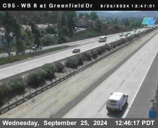 WB 8 at Greenfield Street