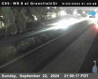 WB 8 at Greenfield Street