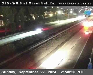 WB 8 at Greenfield Street