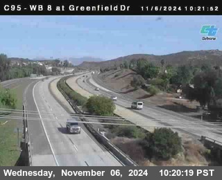 WB 8 at Greenfield Street