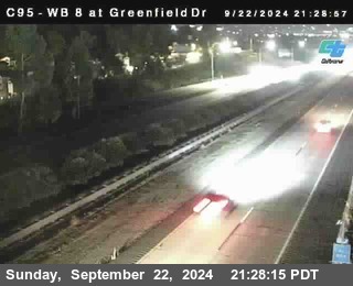 WB 8 at Greenfield Street