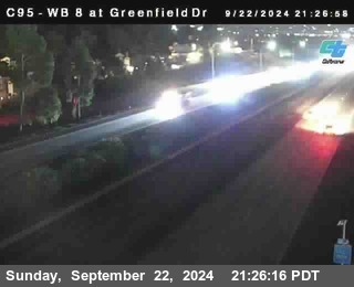 WB 8 at Greenfield Street