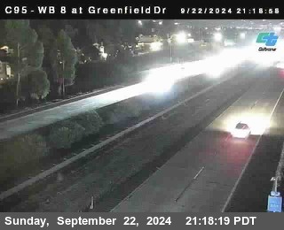 WB 8 at Greenfield Street