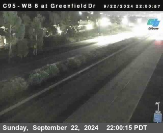 WB 8 at Greenfield Street