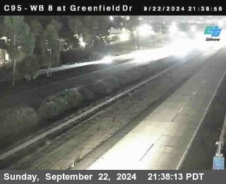 WB 8 at Greenfield Street