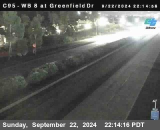 WB 8 at Greenfield Street