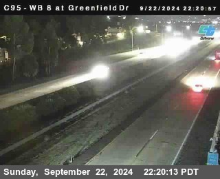 WB 8 at Greenfield Street