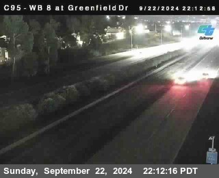 WB 8 at Greenfield Street