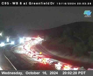 WB 8 at Greenfield Street