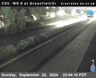 WB 8 at Greenfield Street