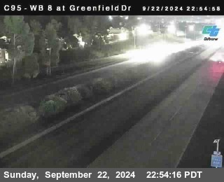 WB 8 at Greenfield Street