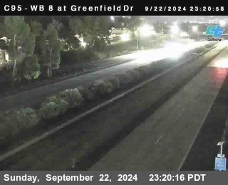 WB 8 at Greenfield Street