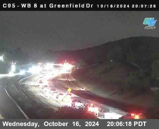 WB 8 at Greenfield Street