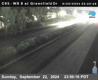 WB 8 at Greenfield Street