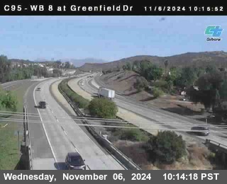 WB 8 at Greenfield Street