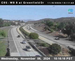 WB 8 at Greenfield Street