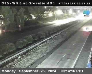 WB 8 at Greenfield Street