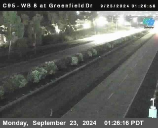 WB 8 at Greenfield Street