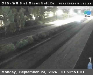 WB 8 at Greenfield Street