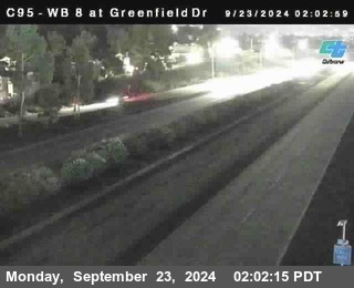 WB 8 at Greenfield Street