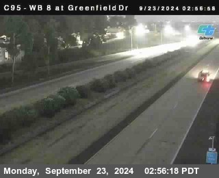 WB 8 at Greenfield Street