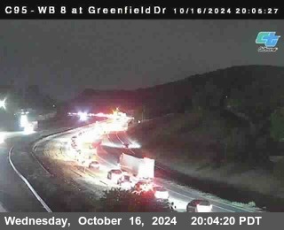 WB 8 at Greenfield Street