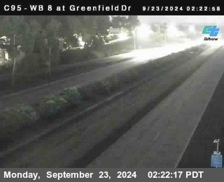 WB 8 at Greenfield Street