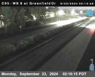 WB 8 at Greenfield Street