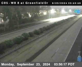 WB 8 at Greenfield Street