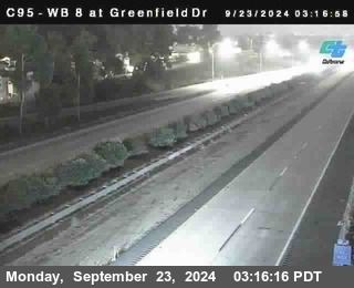 WB 8 at Greenfield Street