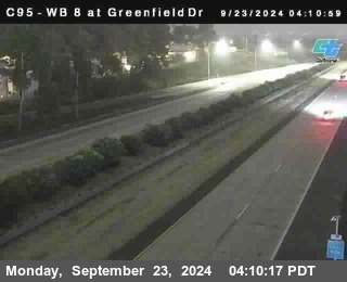 WB 8 at Greenfield Street