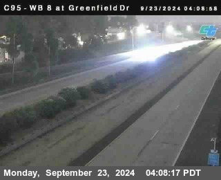 WB 8 at Greenfield Street