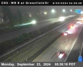 WB 8 at Greenfield Street