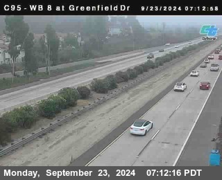 WB 8 at Greenfield Street