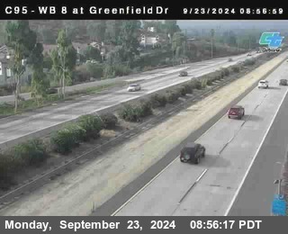 WB 8 at Greenfield Street