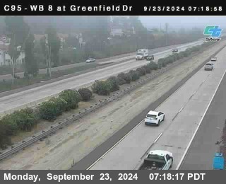 WB 8 at Greenfield Street