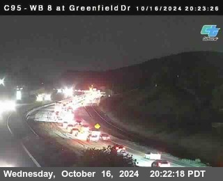 WB 8 at Greenfield Street