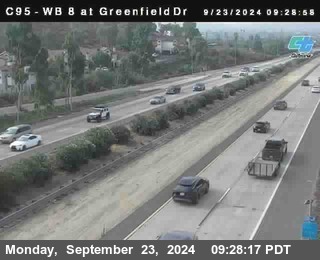 WB 8 at Greenfield Street