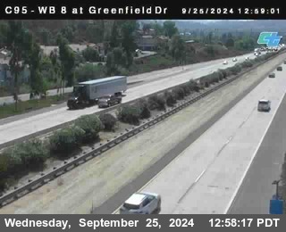 WB 8 at Greenfield Street