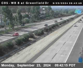 WB 8 at Greenfield Street