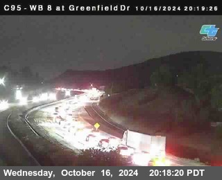 WB 8 at Greenfield Street