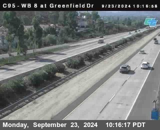 WB 8 at Greenfield Street