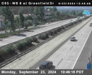 WB 8 at Greenfield Street