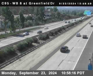 WB 8 at Greenfield Street