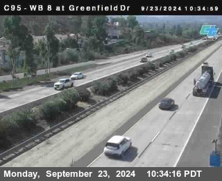 WB 8 at Greenfield Street